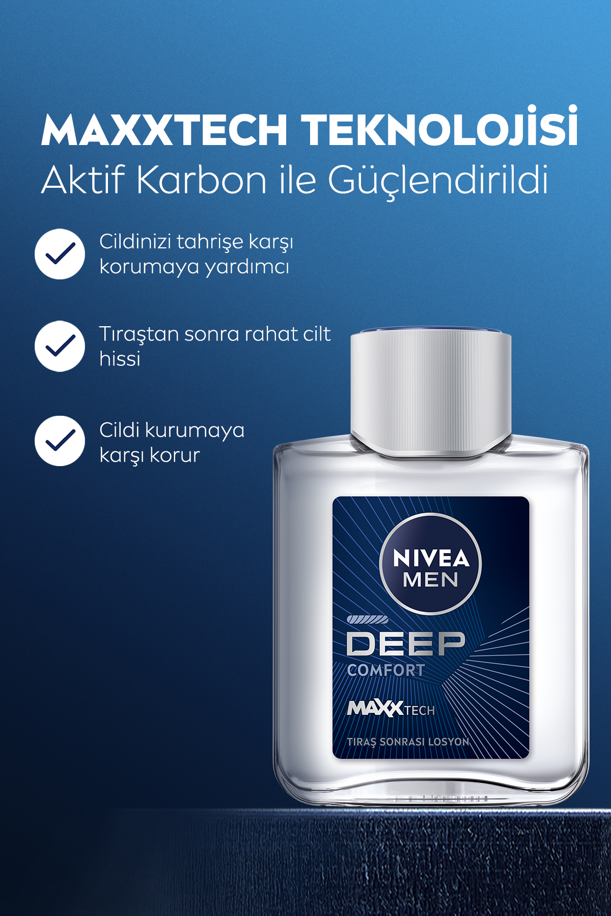 Traş Losyonu & Men Losyon 100 Ml Deep Dimensıon