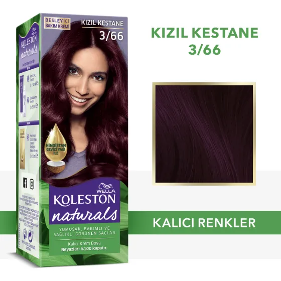 Naturals Maxi Saç Boyası & 3/66 Yeni