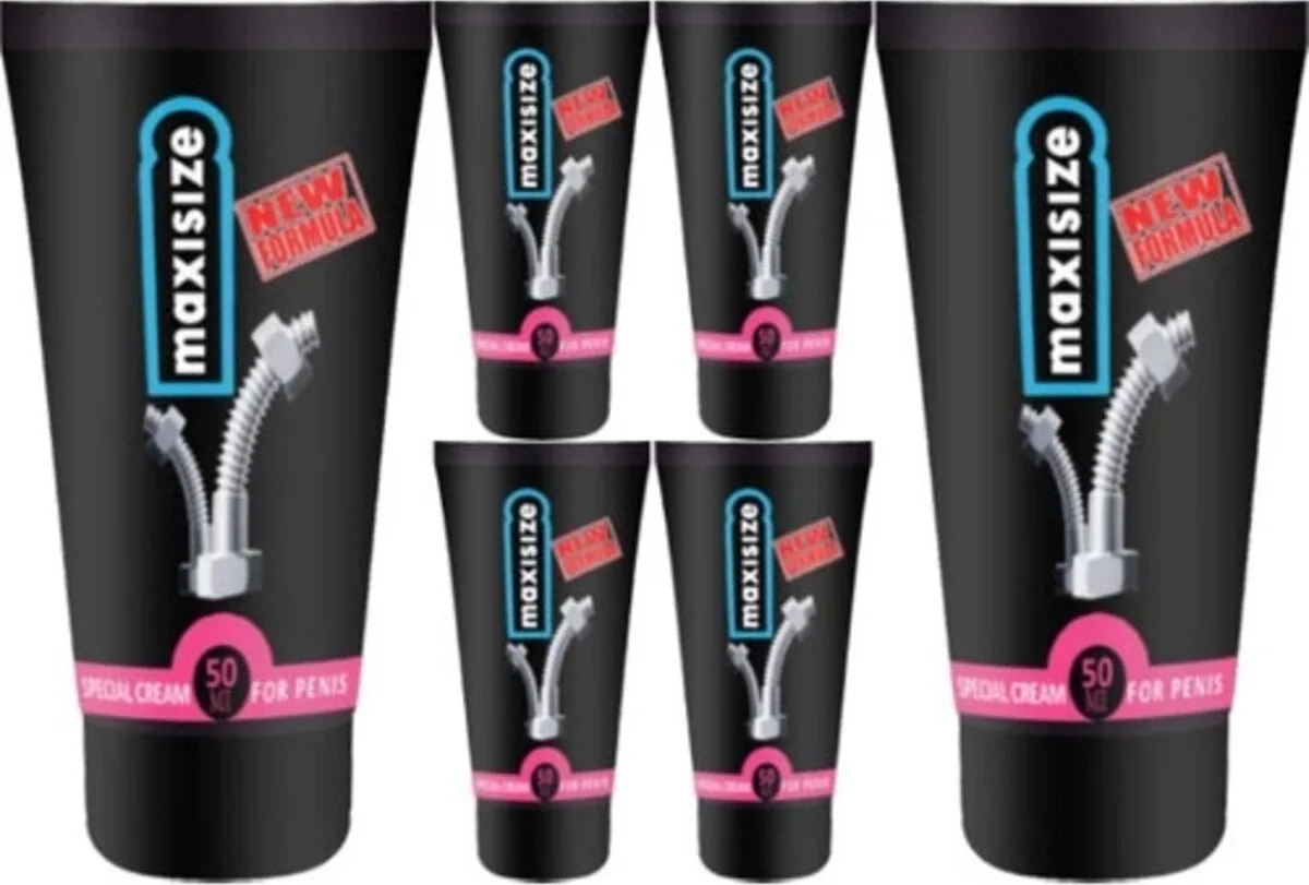 Süper Maxsize Maxi Size Cream Erkeğe Özel 50 ml 6 Adet Krem