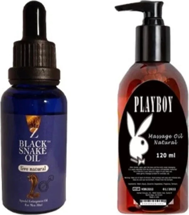 Black Snake Erkekler Için For Men Playboy Masaj Yağı