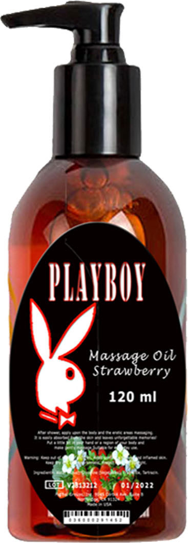 Playboy Çilekli 120 ml Aromaterapi Masaj Yağı  Snmx -Çilekli Playboy  120ML Strawberry Massage Oil
