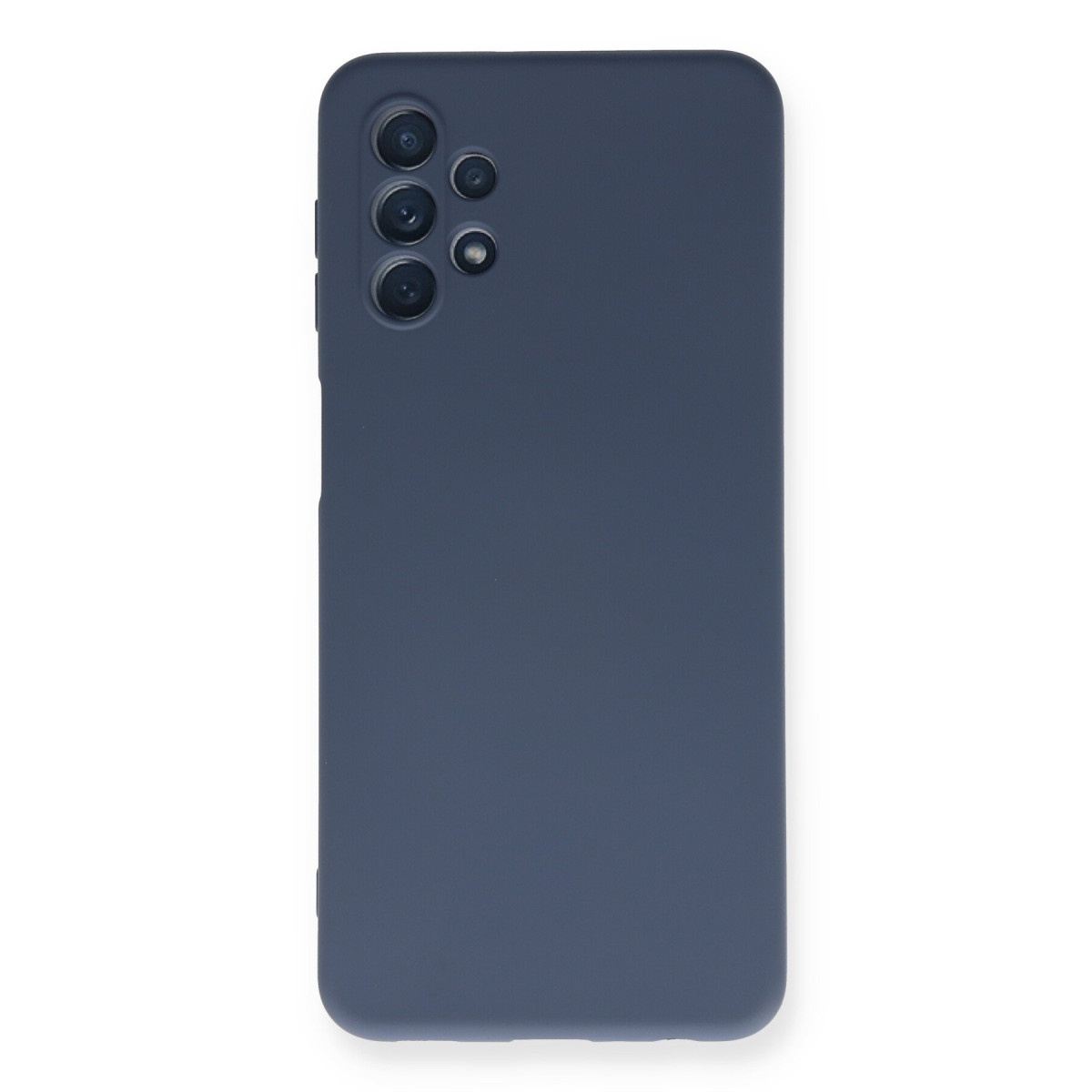 Galaxy A52 Kılıf Nano içi Kadife Silikon - Gri