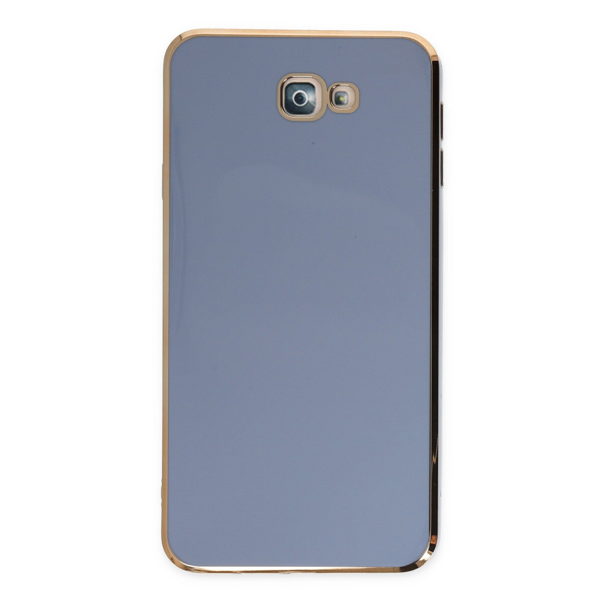 Galaxy J7 Prime Kılıf Volet Silikon - Mavi