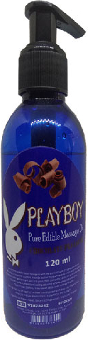 Playboy Pure Edible Masaj YAĞI120ML Çikolata Aromalı Masaj Yağı / 120ML Pure Edible Massage Oil  Chocolate Flavored Massage Oil