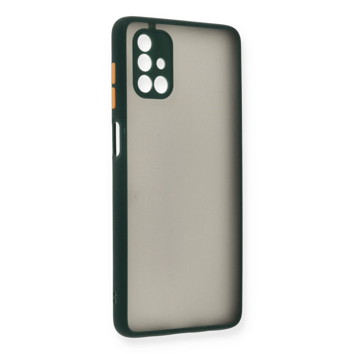 Galaxy M51 Kılıf Montreal Silikon Kapak - Yeşil