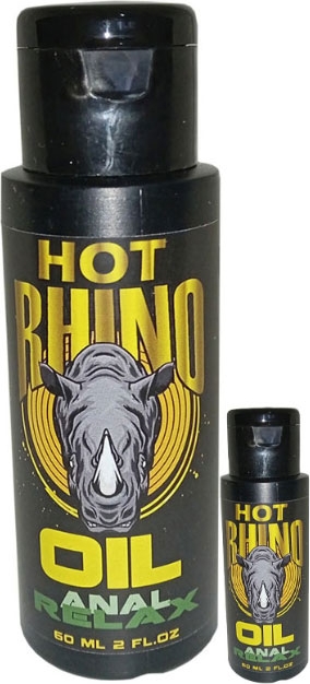 Hat Rhino Analrelax Oil 2 Adet Kadınlar ve Ap.erkekler Için Analrahatlatıcı Kasgevşetici Kaydırıcıyağ 60 ml