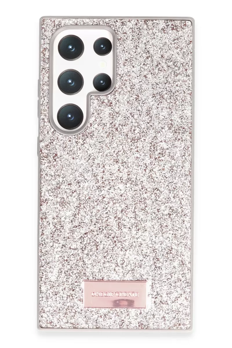 Galaxy S23 Ultra Bright Simli Kapak - Gold