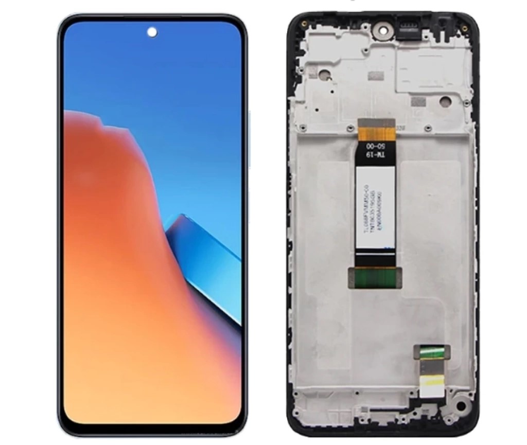 Redmi 12 Uyumlu Dokunmatik Ekran Çıtalı (siyah)