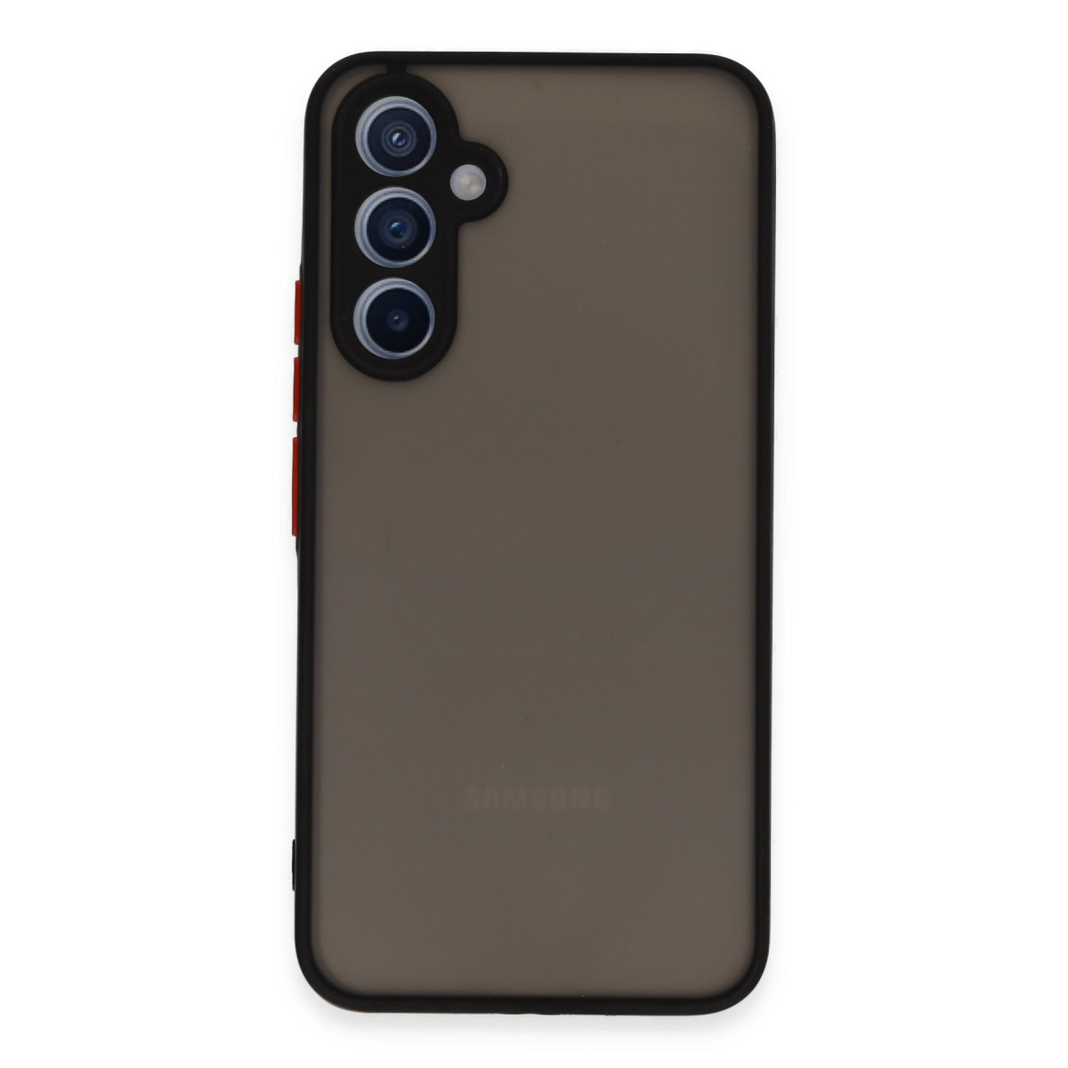 Galaxy A34 5G Kılıf Montreal Silikon Kapak - Siyah