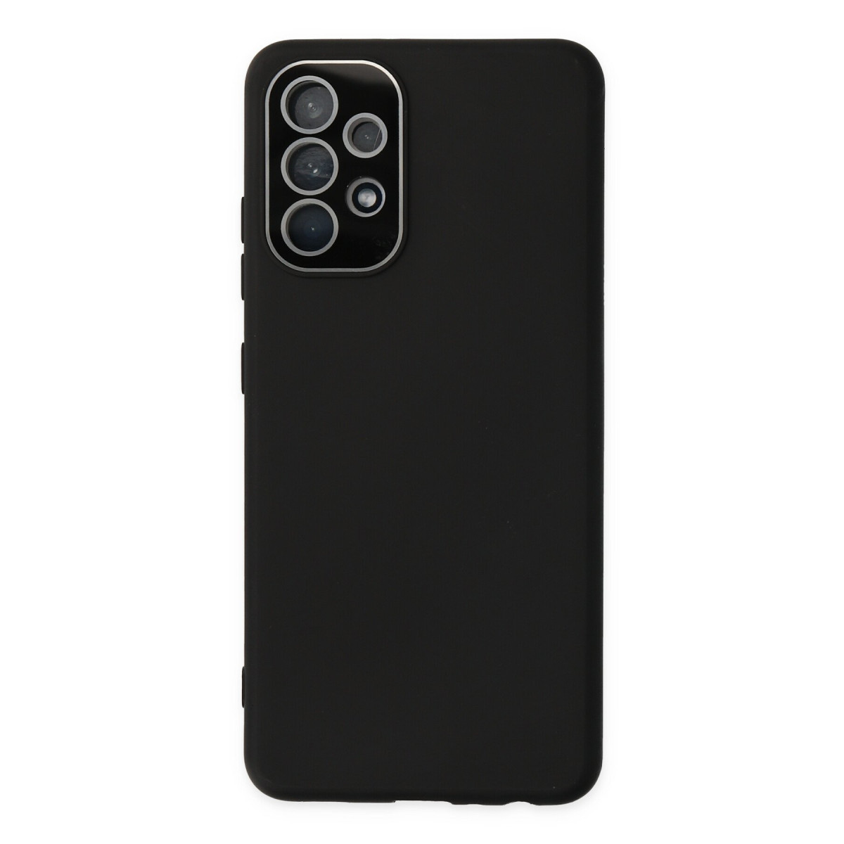 Galaxy A33 5G Kılıf Lansman Glass Kapak - Siyah