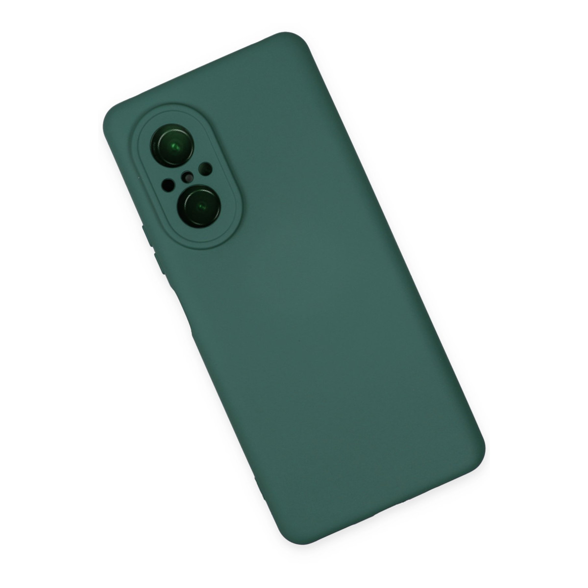 Nova 9 SE Kılıf Nano içi Kadife Silikon - Koyu Yeşil — görsel 3