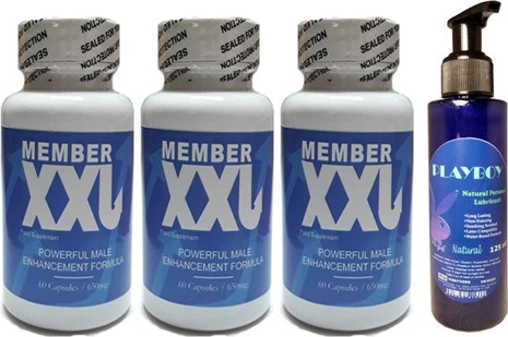 Playboy Hintohu Member xxl Erkeklere Özel 60lı 3  Adet - Playboy Natural Personal Lubricant 125 ml Lubricant Gel Jel