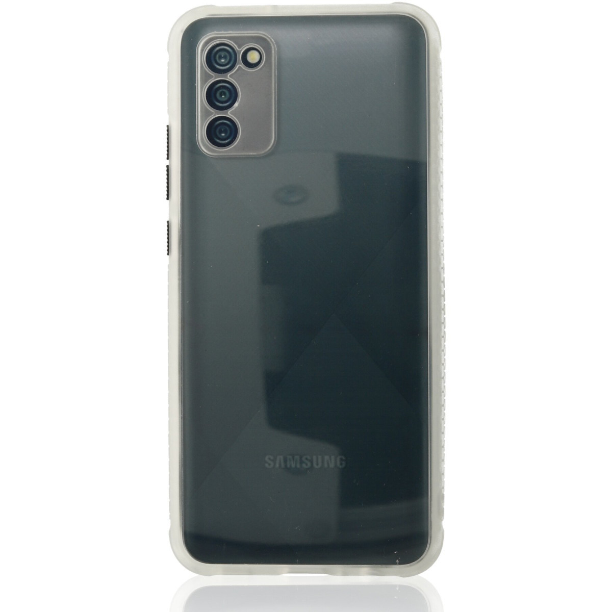 Galaxy A02S Kılıf Miami Şeffaf Silikon - Şeffaf