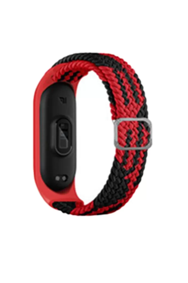Mi Band 6 Star Kordon - Kırmızı-Siyah