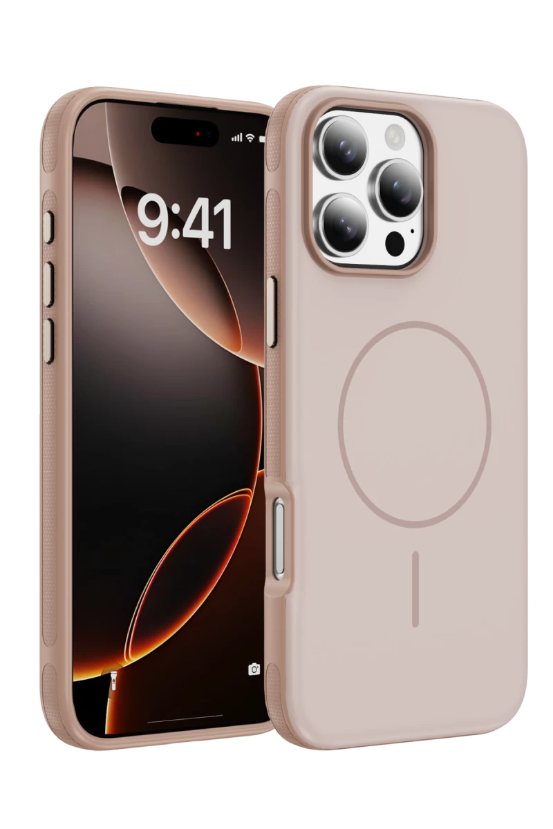 Joko Apple iPhone 16 Pro Max Uyumlu Neksa Magsafe Kapak - Rose