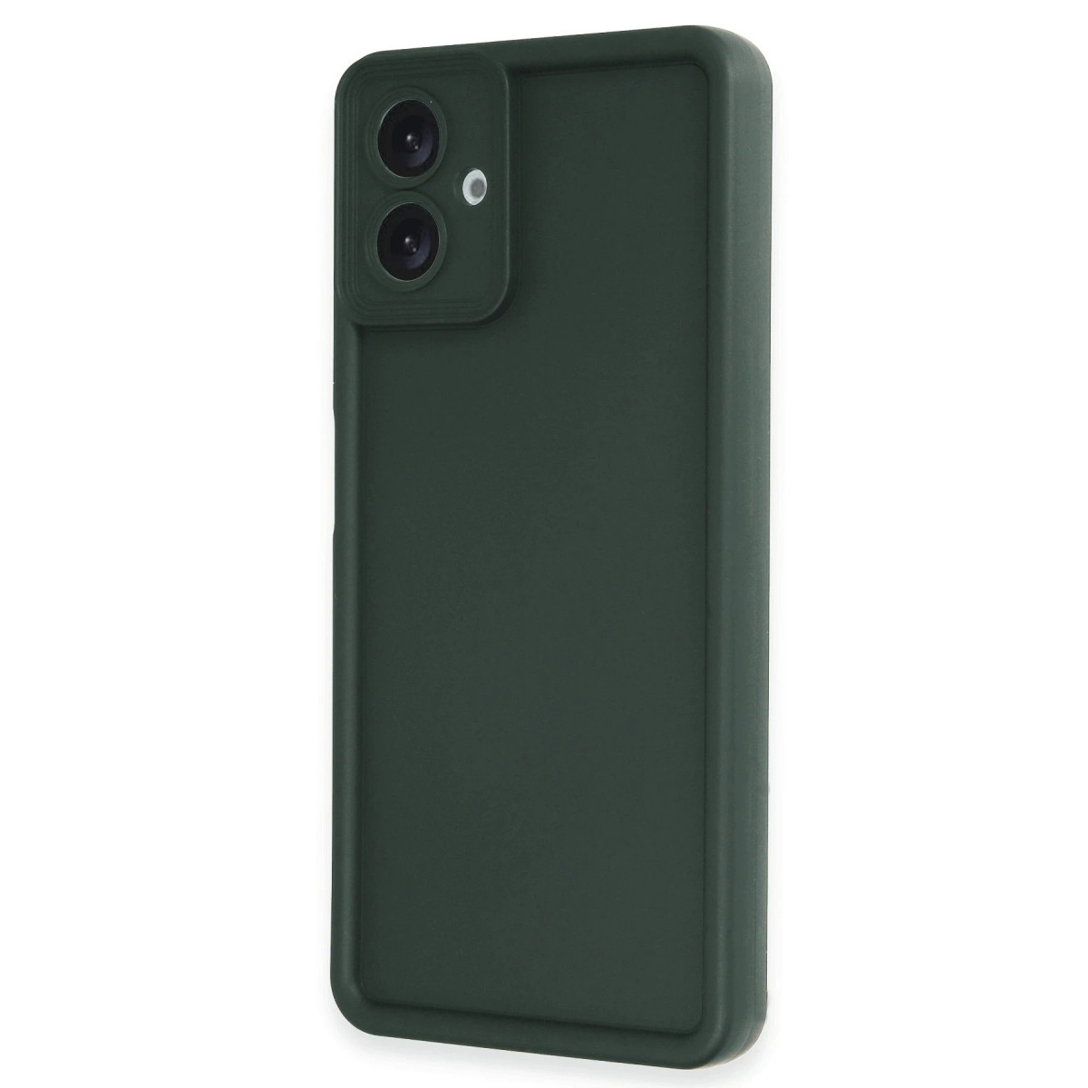 Galaxy A07 4G Viera Silikon - Koyu Yeşil