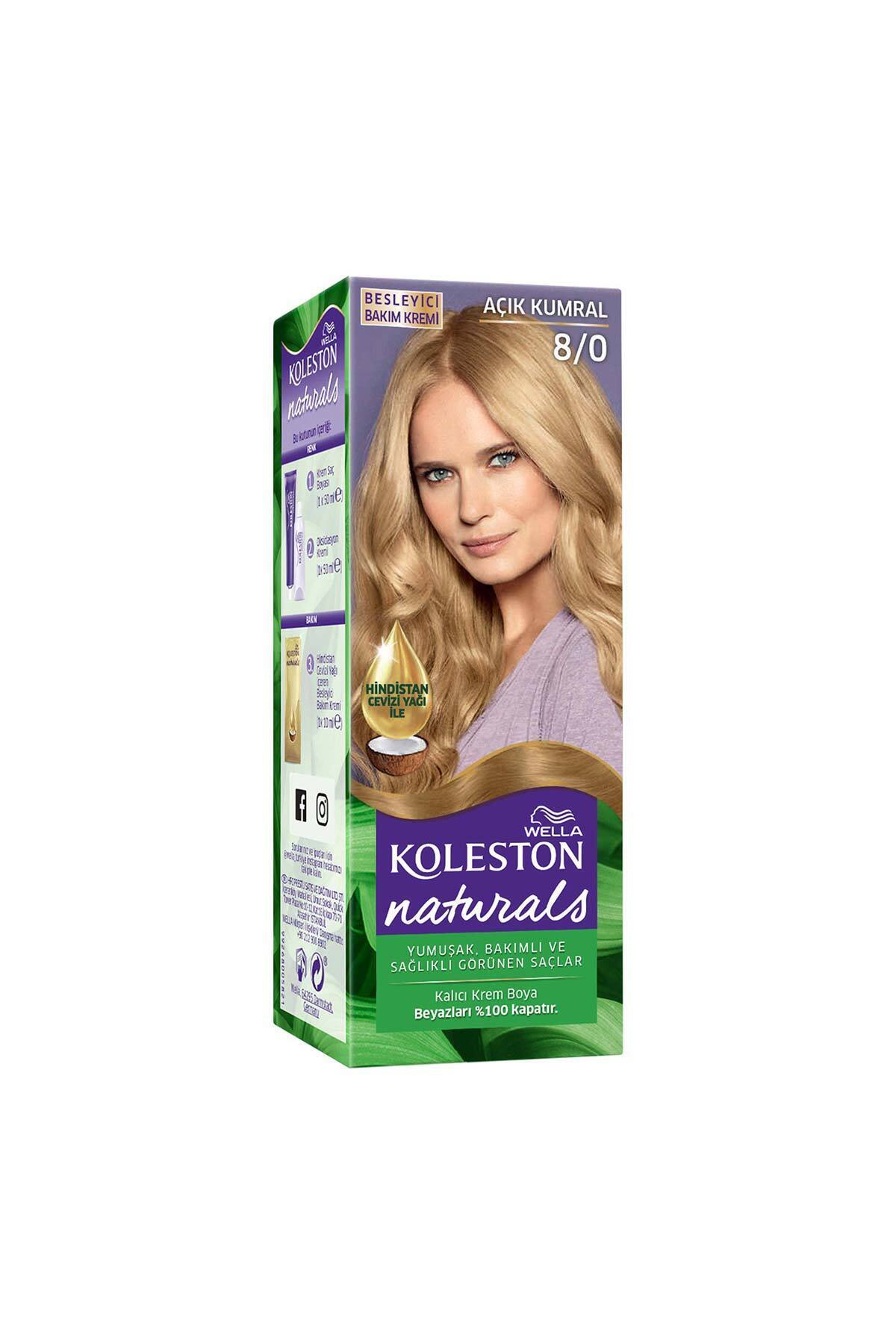 Naturals Maxi Saç Boyası & No: 8/0 Açık Kumral Yeni