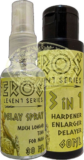 Eros Legent Erkeğe Özeı 3 Özellikli Bakım Kremi 60ML + Erkeksprey 30 ml