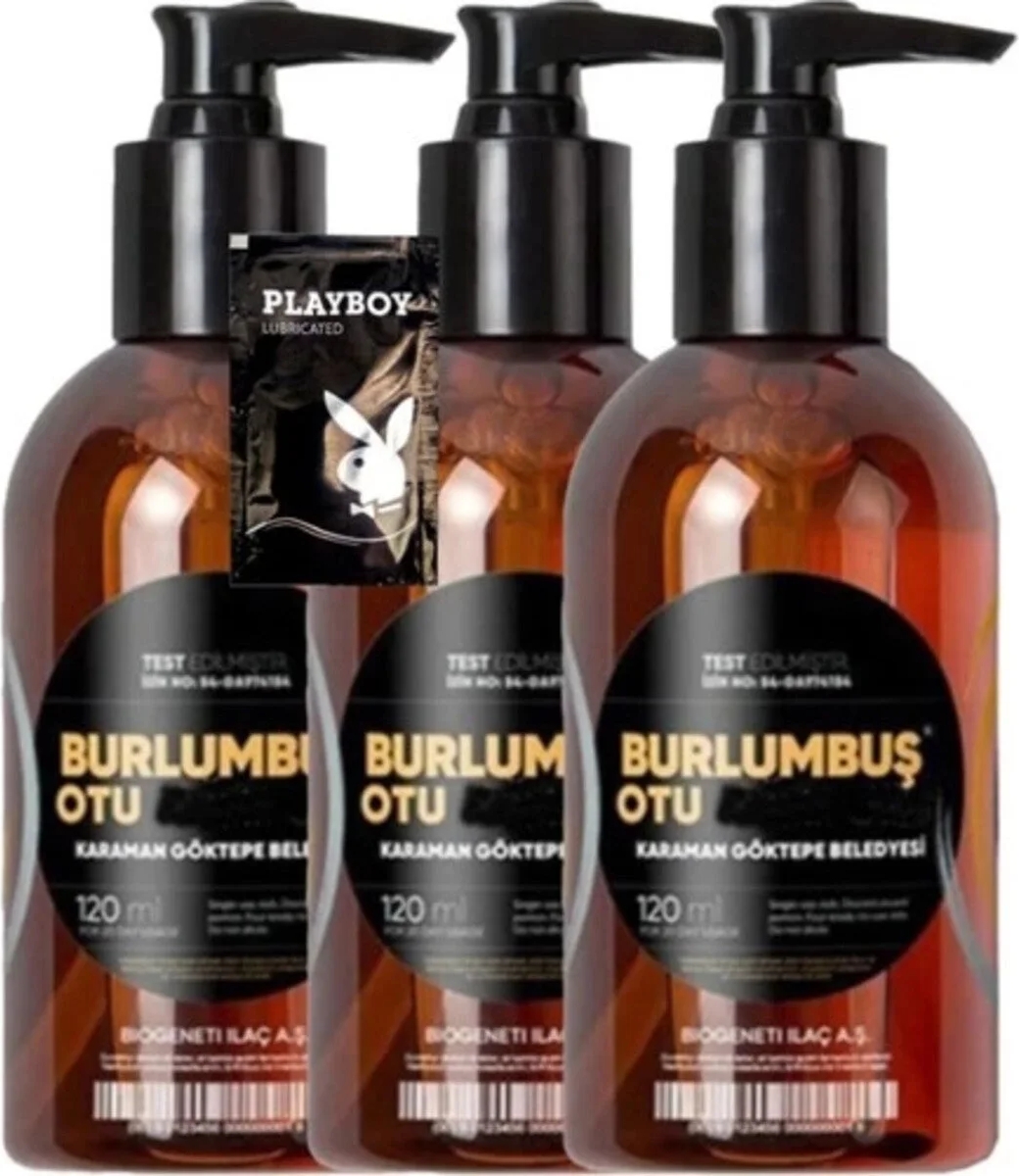 Süper Burlumbuş Otu Jeli 120 ml x 3 Adet + Jel