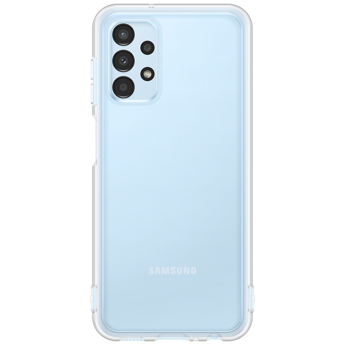 Galaxy A13 4G Kılıf Lüx Şeffaf Silikon