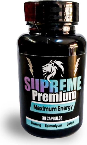 Supreme Premium Erkeklere Özel 30lu Kapsül