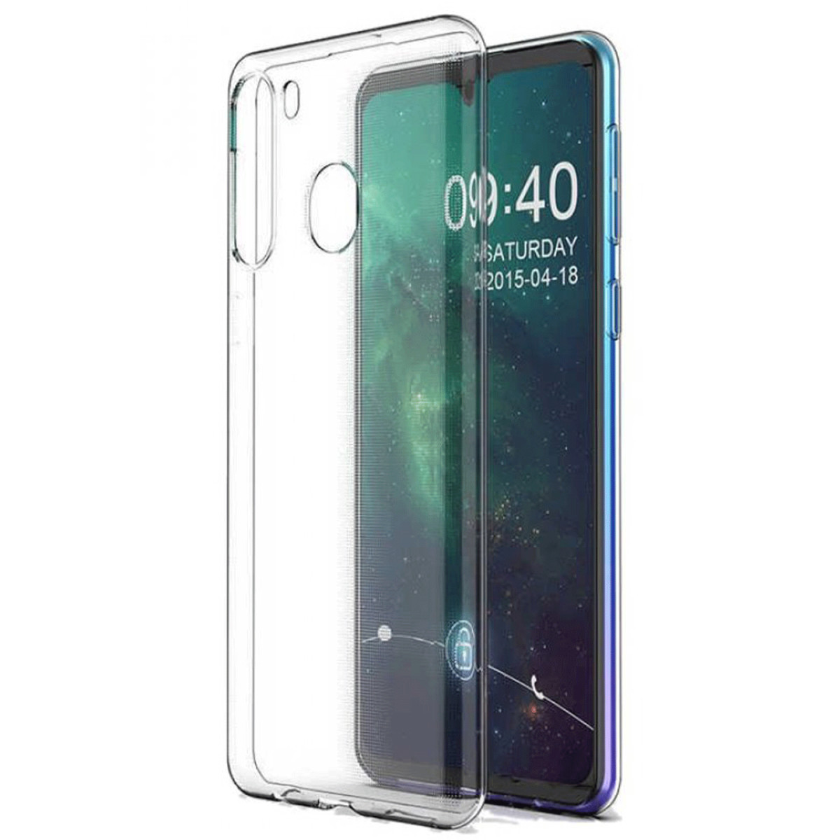 Galaxy A11 Kılıf Lüx Şeffaf Silikon