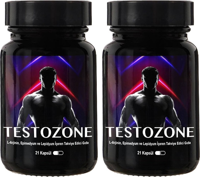 Testozone 2 Kutu Erkeklere Özel L-Argininli Lepidyumlu 21LI Formül