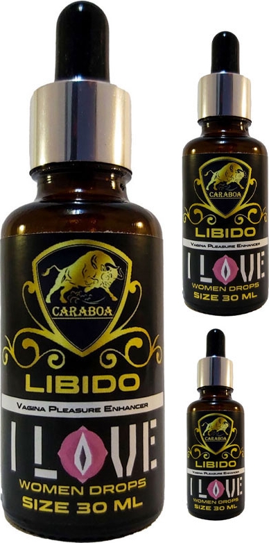 Caraboa Women Vajinalibido 3 Adet Oil Kadınlar Için Vajinacinseluyarıcı Yağ 30 ml