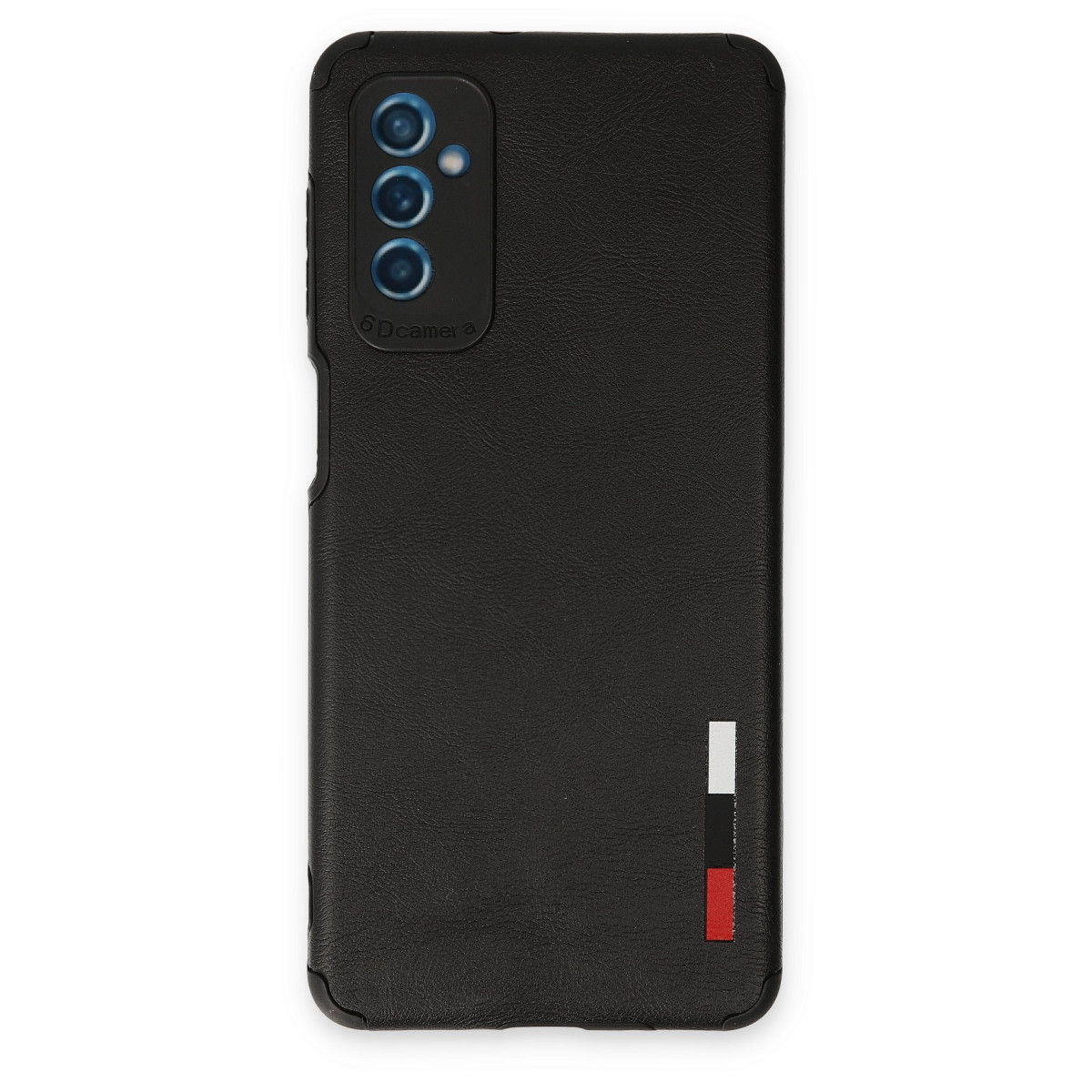 Galaxy M52 5G Kılıf Loop Deri Silikon - Siyah