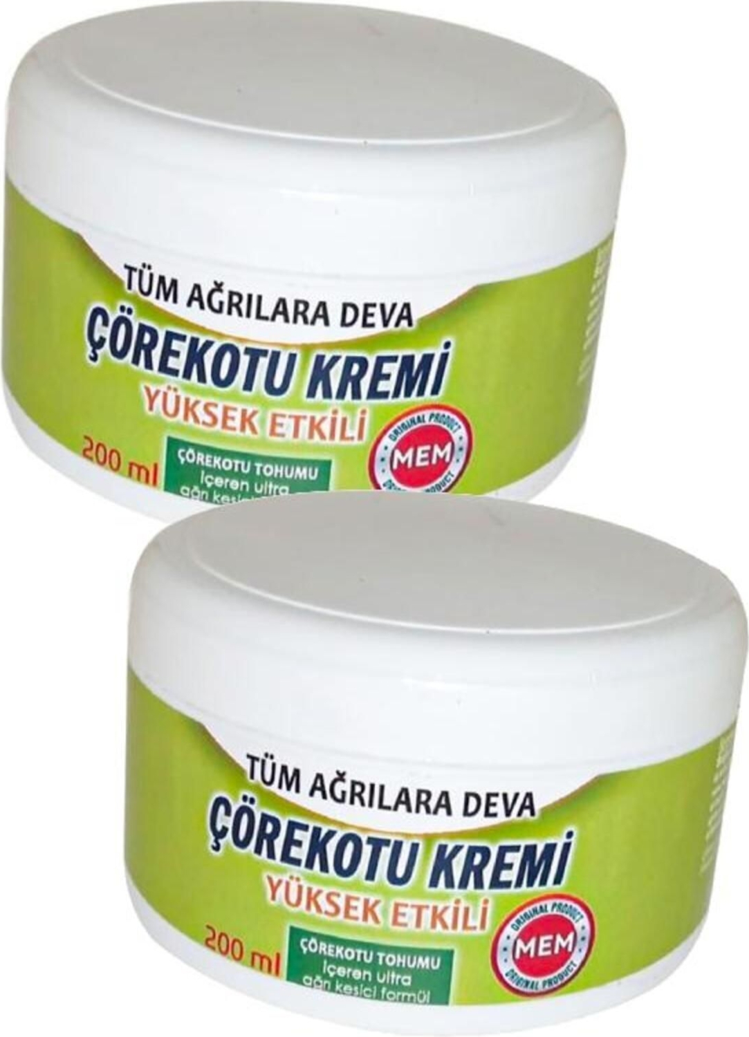 Çörekotu Kremi Bel Sırt Adale Sızılarını Ağrı ve Masaj Kremi 200 ml 2 Adet
