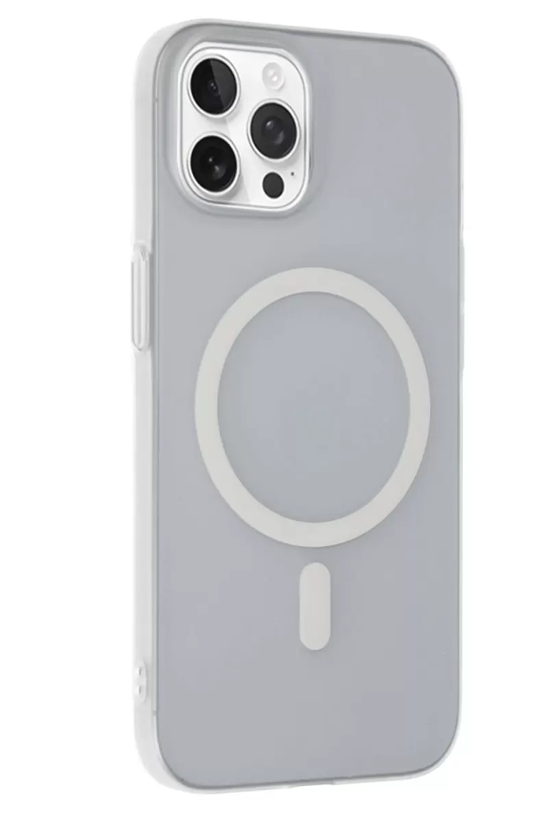 iPhone 14 Pro Tuna PC Slim Magsafe Kapak - Şeffaf