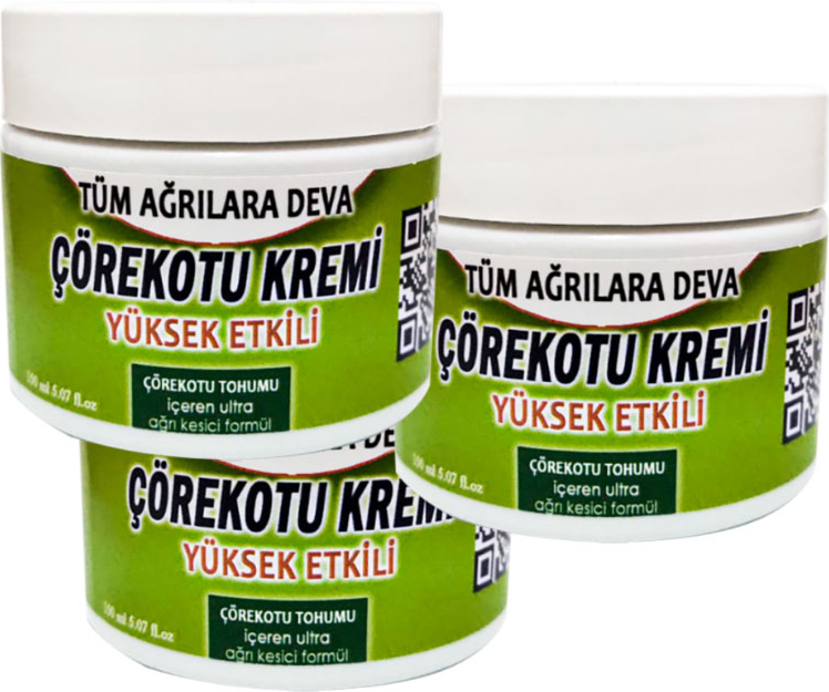 Çörekotu Çörek Otu Tohumu Yağı Karışımlı Paincream A-35 Büyük Boy Krem 3adet 150 ml