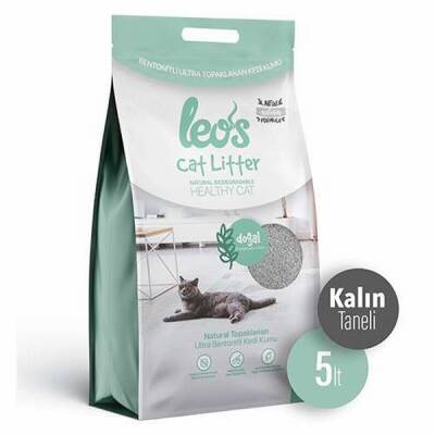 Cat Litter Doğal Bentonit Kalın Taneli Kedi Kumu 2x5 Lt