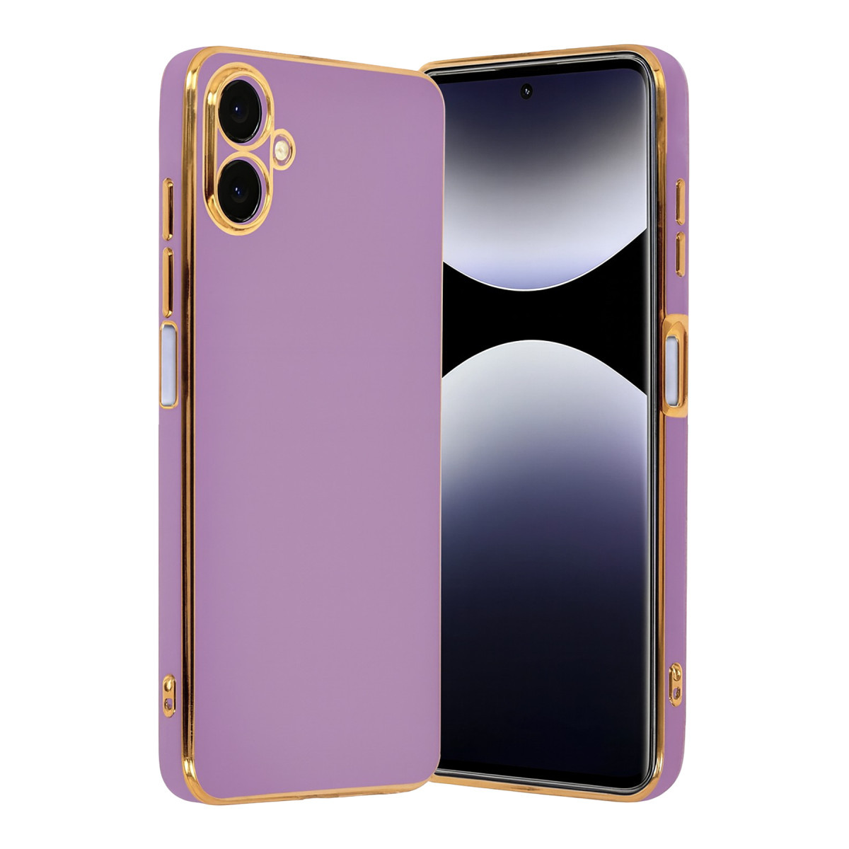 Galaxy A07 4G Volet Silikon - Mor