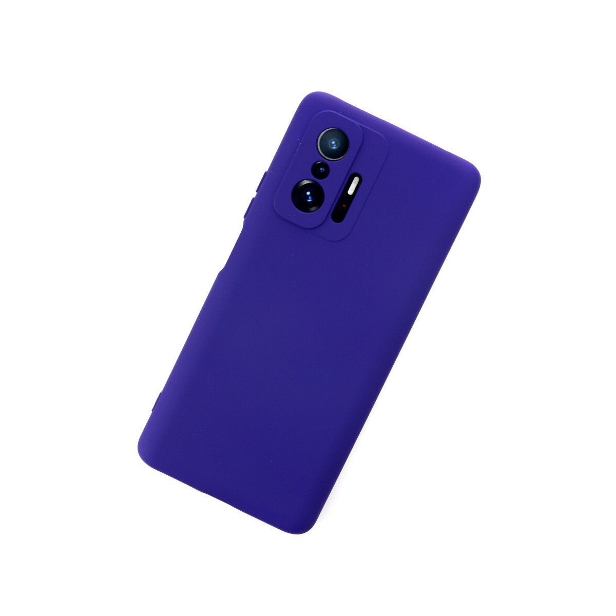 Mi 11T Pro Kılıf Nano içi Kadife Silikon - Mor — görsel 3