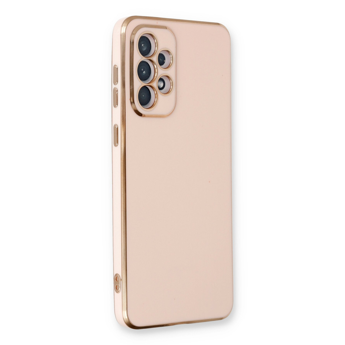 Galaxy A53 5G Kılıf Volet Silikon - Pembe