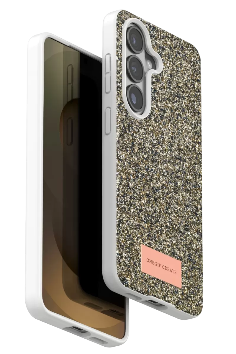 Galaxy S26 Bright Simli Kapak - Gold