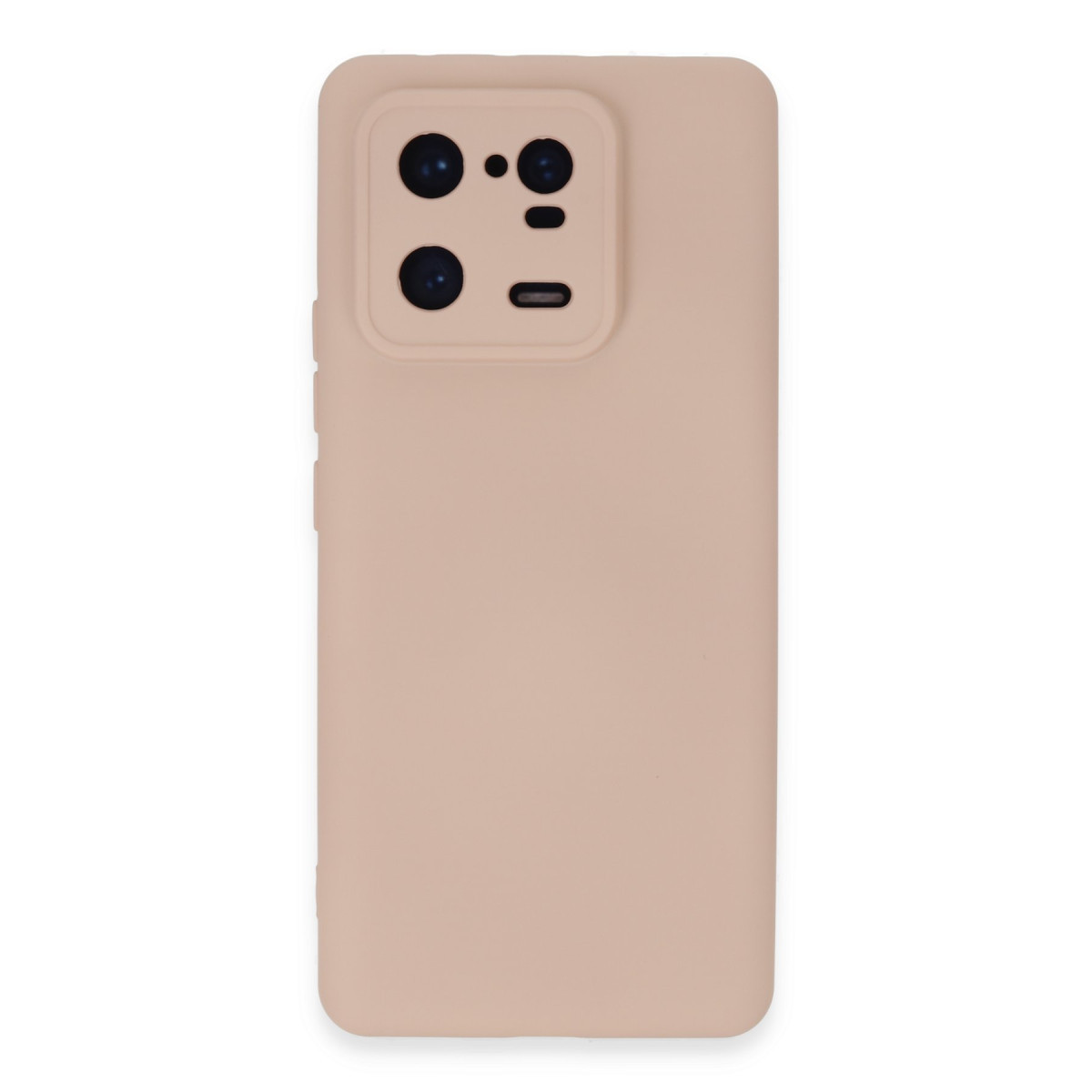 Mi 13 Pro Kılıf Nano içi Kadife Silikon - Pudra