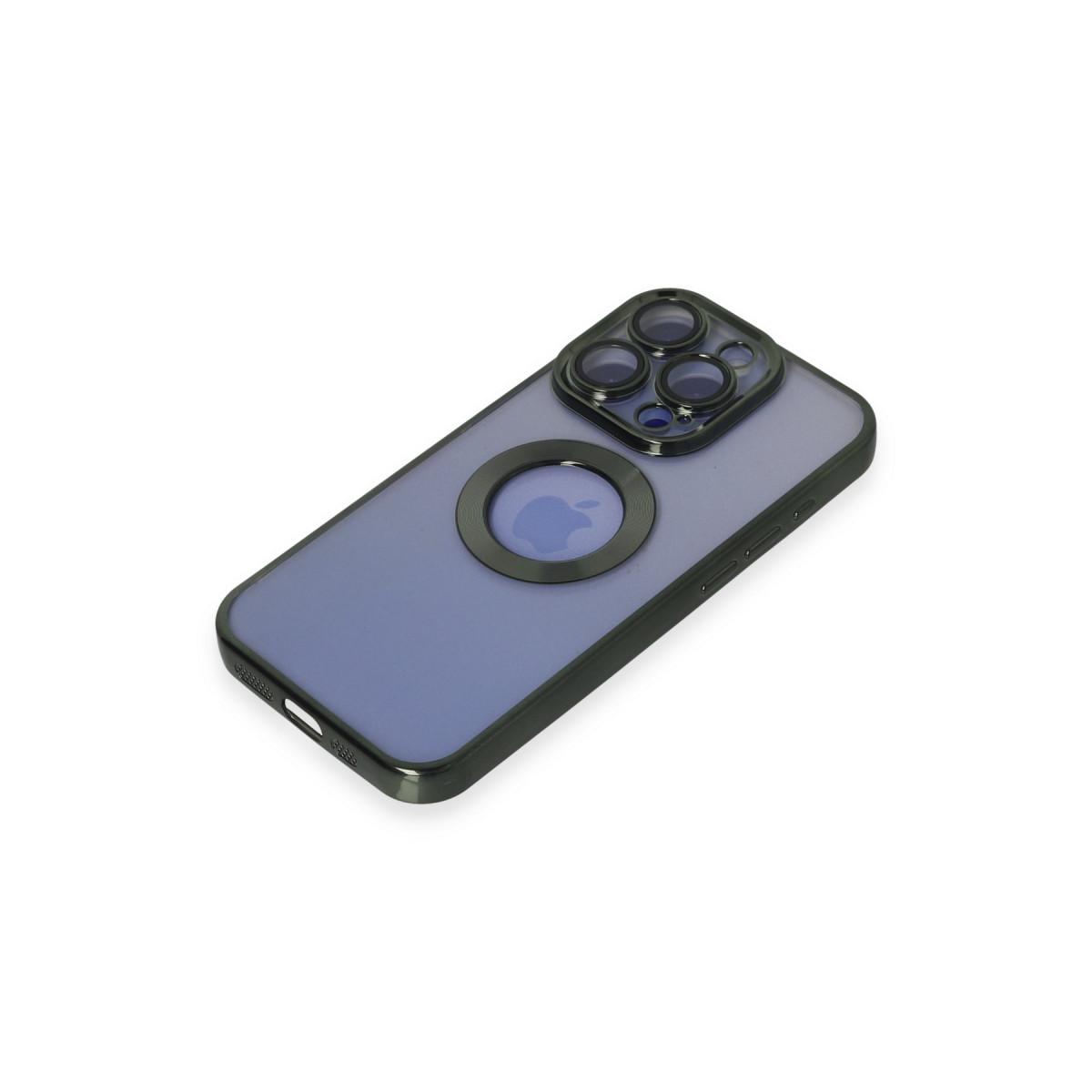 iPhone 15 Pro Max Kılıf Slot Silikon - Köknar Yeşili — görsel 4