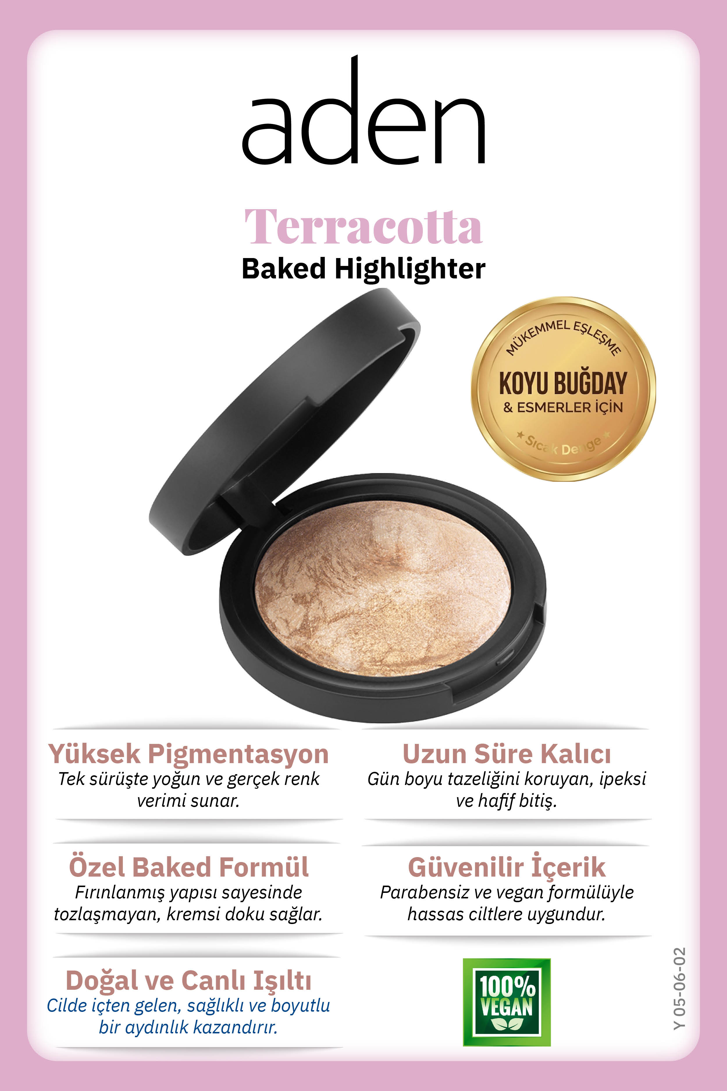 Aden Terracotta Highlighter - Terracotta Aydınlatıcı