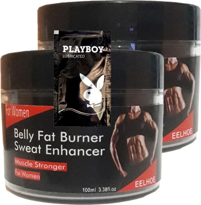 Belly Fatburner Sweat Enhancer Kadınlar Için Krem 2X100 ml + 1 Adet Jel ile