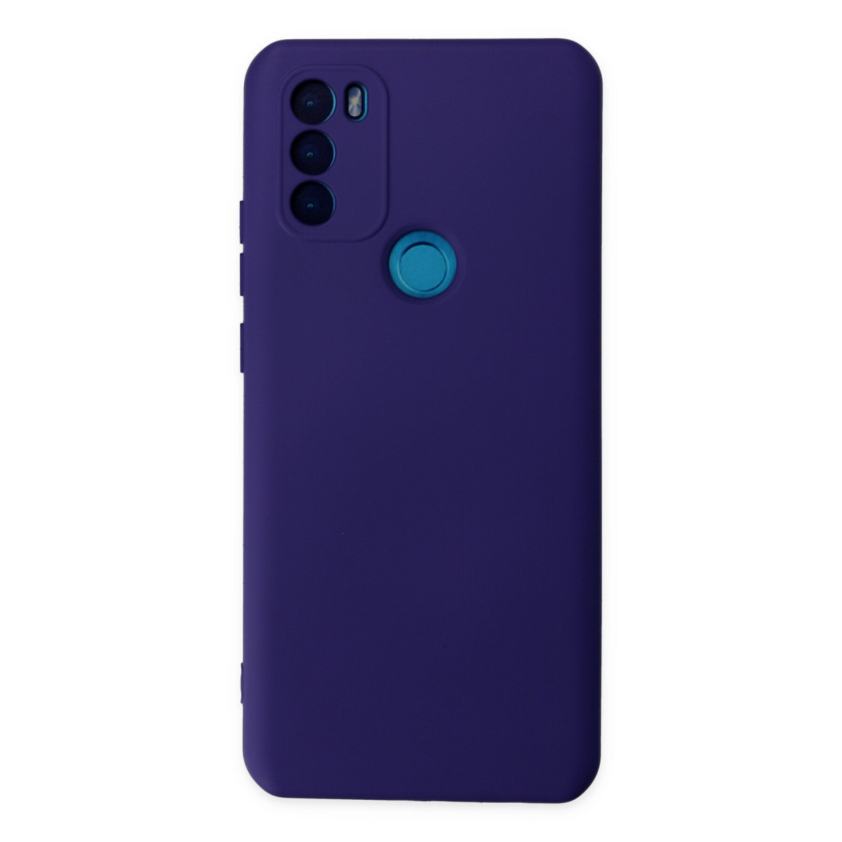 GM 21 Plus Kılıf Nano içi Kadife Silikon - Mor