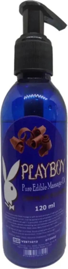 Süper Playboy Pure Edible Massage Oil 360 ml Çikolata Aromalı Masaj Yağı x 3 Adet