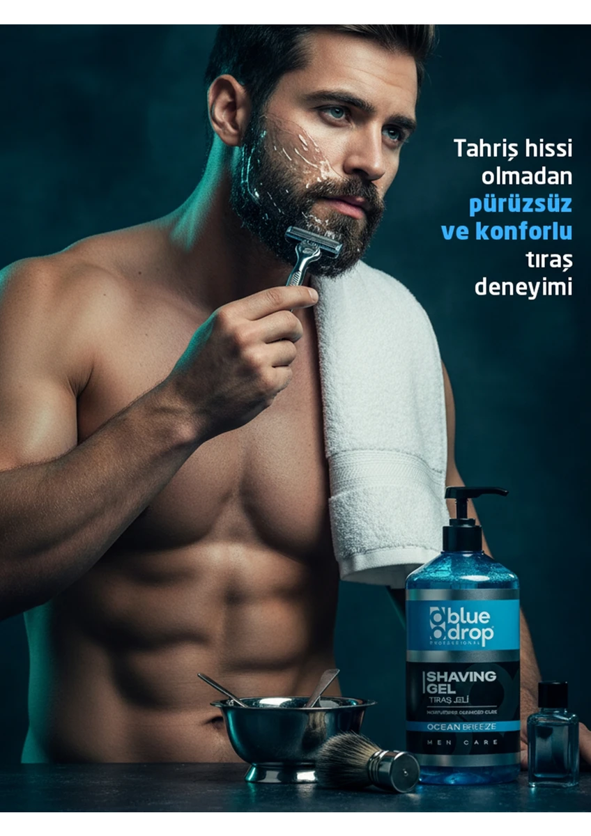Drop 1000 Ml Traş Jeli — görsel 2