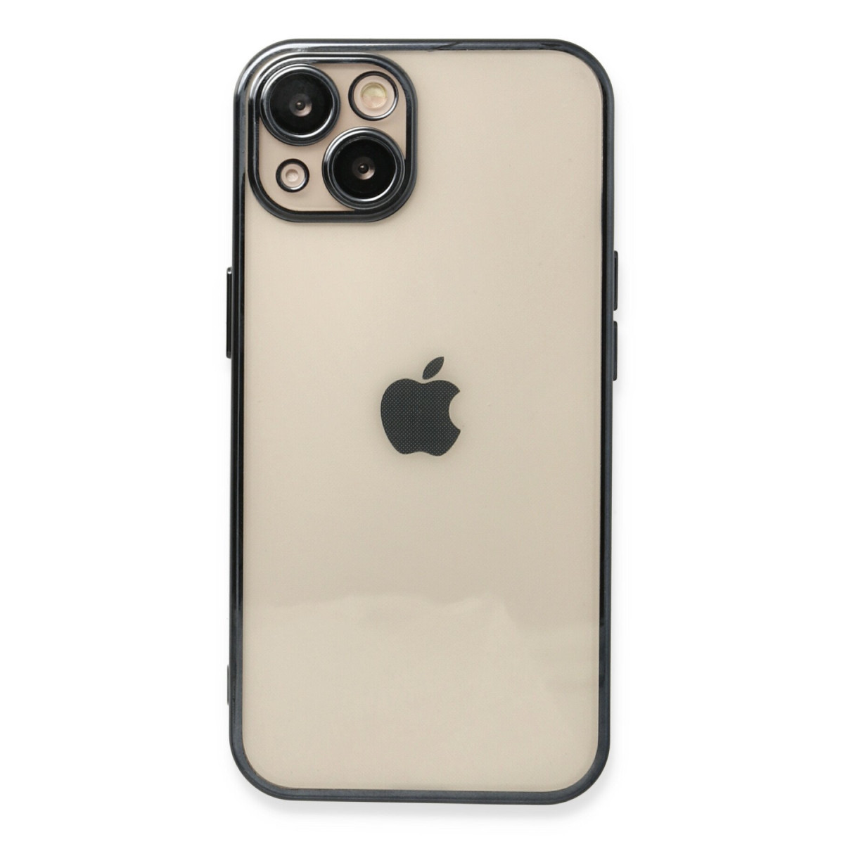 iPhone 14 Plus Kılıf Razer Lensli Silikon - Siyah