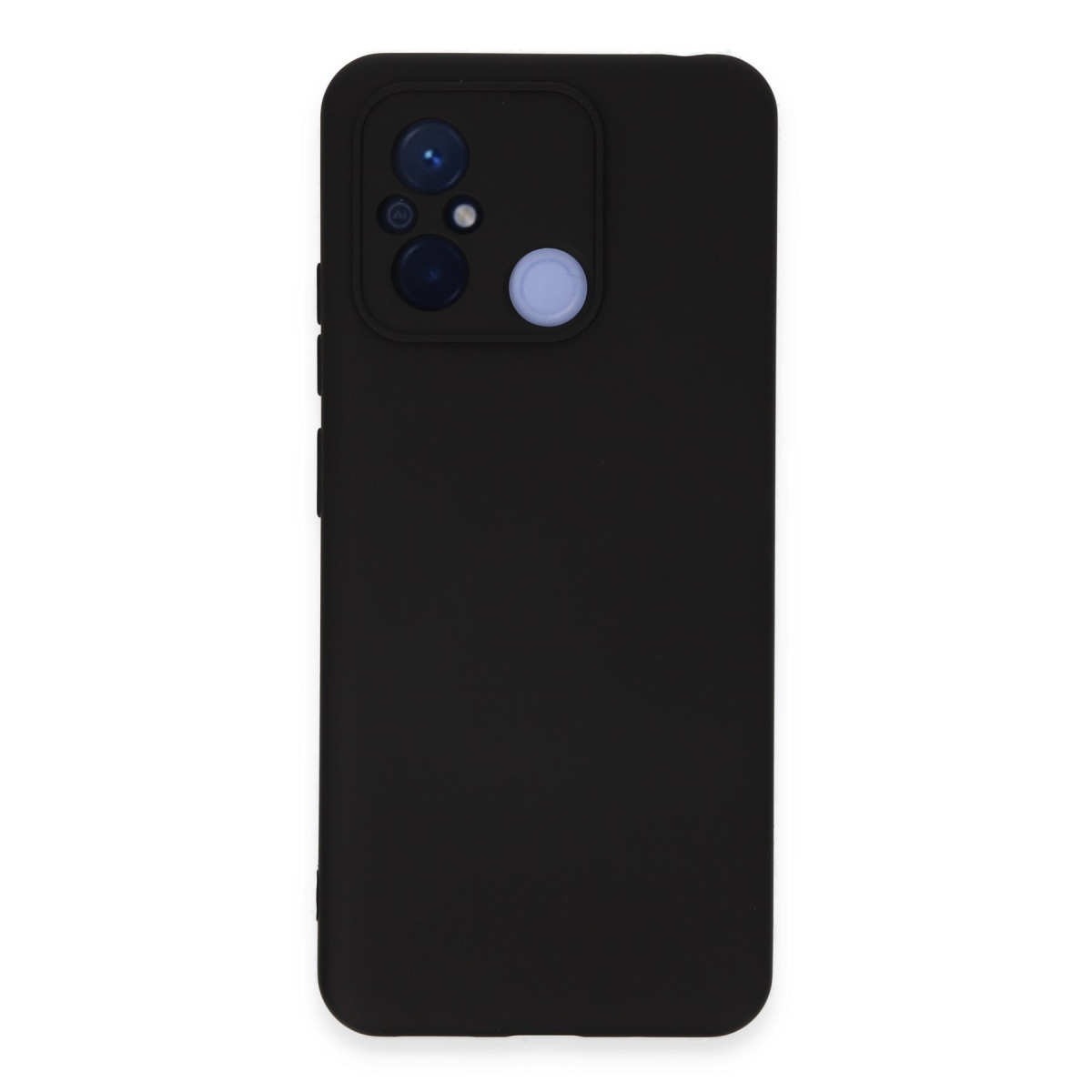 Redmi 12C Kılıf Nano içi Kadife Silikon - Siyah