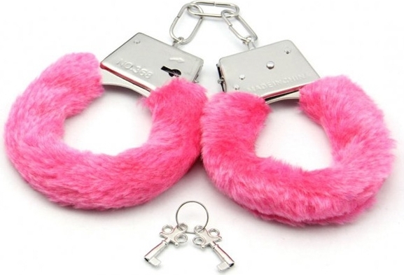 Pembe Peluş Kelepçe
