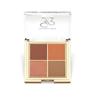 Quattro Eyeshadow Palette No: 05 Red Brick - Far Paleti