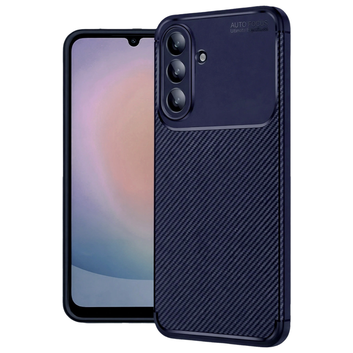 Galaxy A57 5G Auto Focus Karbon Kapak - Lacivert