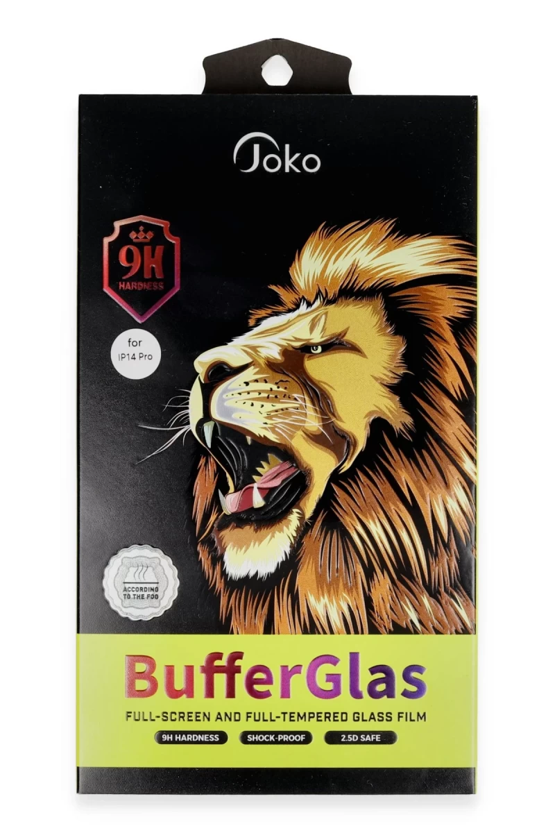 Joko Apple iPhone 15 Pro Max Uyumlu Buffer Cam Ekran Koruyucu - Siyah